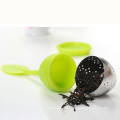 Lovely Creative Leaf Shape Silicone & Stainless Steel Tea Infuser